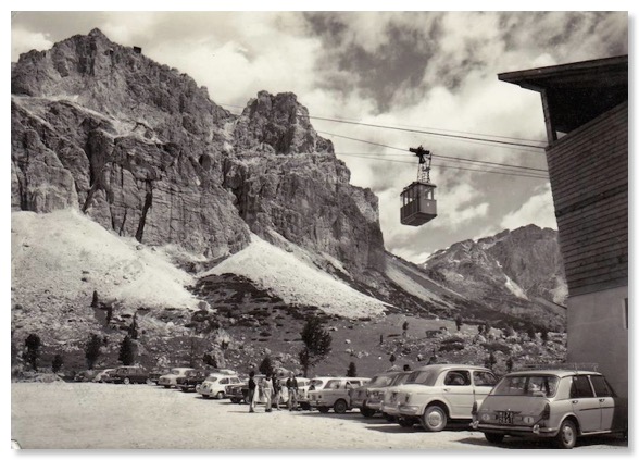 Late 1960s Falzarego Cable Car