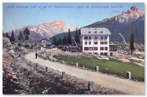 Albergo Falzarego card